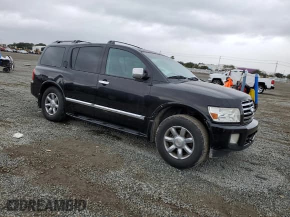 ✅ 2007 Infiniti QX56 • VIN: 5N3AA08C57N803192 • Lot: 48585815. Listed on Copart with 212,830 mi. Free auction sales archive from the USA and detailed vehicle history report at DreamBid. Image 4.