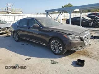 ✅ 2015 Hyundai Genesis 3.8L • VIN: KMHGN4JE3FU073846 • Lot: 74076104. Wystawiony na Copart z przebiegiem 144 475 mil. Bezpłatny archiwum sprzedaży aukcyjnych z USA i szczegółowy raport historii pojazdu na DreamBid. Zdjęcie 4.