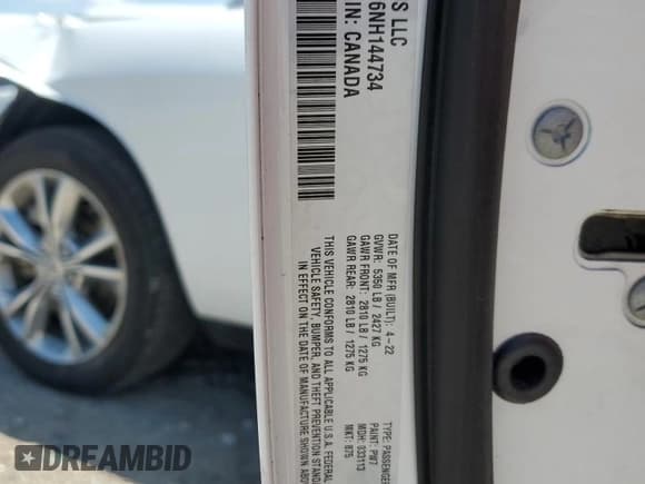 ✅ 2022 Dodge Challenger SXT • VIN: 2C3CDZGG6NH144734 • Лот: 60595095. Опубликован ранее на Copart с пробегом 45 390 миль. Бесплатный доступ к архиву аукционных продаж из США и подробный отчёт об истории автомобиля на DreamBid. Изображение 12.