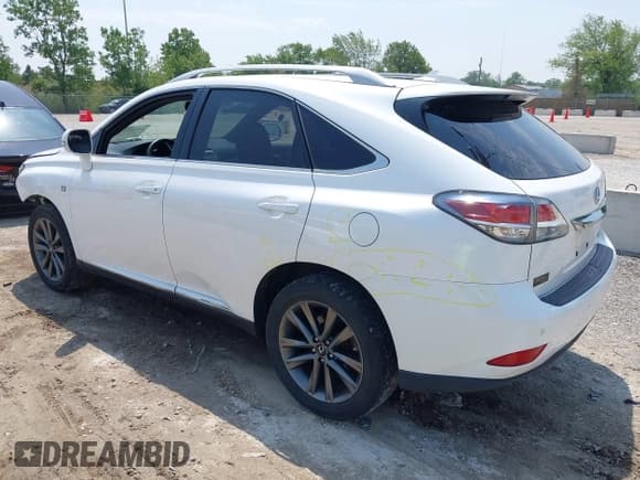 ✅ 2013 Lexus RX 350 • VIN: 2T2BK1BA9DC171027 • Lot: 42447555. Listed on IAAI with 90,118 mi. Free auction sales archive from the USA and detailed vehicle history report at DreamBid. Image 3.