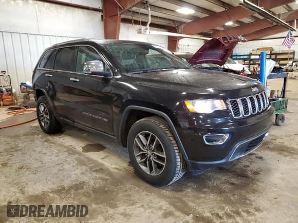 ✅ 2018 Jeep Grand Cherokee Limited • VIN: 1C4RJFBT0JC204151 • Lot: 48154655. Listed on Copart with 75,296 mi. Free auction sales archive from the USA and detailed vehicle history report at DreamBid. Image 4.