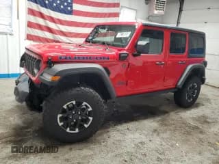 ✅ 2025 Jeep Wrangler Rubicon • VIN: 1C4RJXR63SW571731 • Lot: 68278855. Listed on Copart with 5,466 mi. Free auction sales archive from the USA and detailed vehicle history report at DreamBid. Image 1.