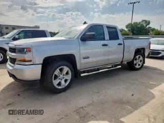 ✅ 2018 Chevrolet Silverado 1500 Custom • VIN: 1GCRCPEC8JZ342917 • Lot: 62873445. Wystawiony na Copart z przebiegiem 127 786 mil. Bezpłatny archiwum sprzedaży aukcyjnych z USA i szczegółowy raport historii pojazdu na DreamBid. Zdjęcie 1.