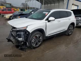 ✅ 2019 Hyundai Santa Fe Ultimate • VIN: 5NMS5CAA4KH021309 • Лот: 36098413. Опубликован ранее на Copart с пробегом 76 221 миль. Бесплатный доступ к архиву аукционных продаж из США и подробный отчёт об истории автомобиля на DreamBid. Изображение 1.