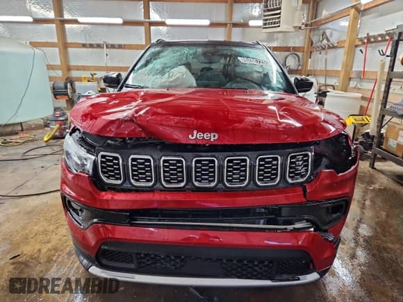 ✅ 2024 Jeep Compass Limited • VIN: 3C4NJDCN4RT150906 • Lot: 95206725. Listed on Copart with 37,330 mi. Free auction sales archive from the USA and detailed vehicle history report at DreamBid. Image 5.