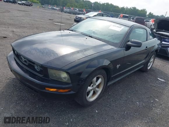 ✅ 2009 Ford Mustang • VIN: 1ZVHT80N295145154 • Lot: 42979066. Listed on IAAI with 124,851 mi. Free auction sales archive from the USA and detailed vehicle history report at DreamBid. Image 2.