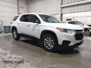 ✅ 2018 Chevrolet Traverse LS • VIN: 1GNEVFKW7JJ232142 • Lot: 43253627. Wystawiony na IAAI z przebiegiem 166 362 mil. Bezpłatny archiwum sprzedaży aukcyjnych z USA i szczegółowy raport historii pojazdu na DreamBid. Zdjęcie 1.