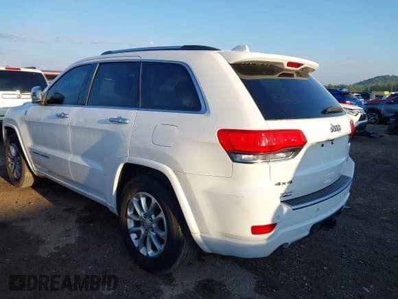✅ 2014 Jeep Grand Cherokee Overland • VIN: 1C4RJFCG1EC195516 • Lot: 43259305. Listed on IAAI with 230,199 mi. Free auction sales archive from the USA and detailed vehicle history report at DreamBid. Image 3.