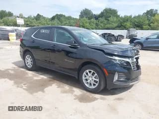 ✅ 2024 Chevrolet Equinox LT • VIN: 3GNAXKEG2RL325273 • Lot: 43164001. Listed on IAAI with 16,863 mi. Free auction sales archive from the USA and detailed vehicle history report at DreamBid. Image 1.