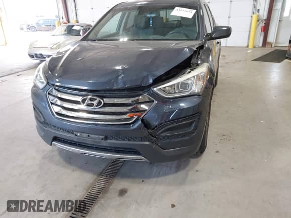 2013 Hyundai Santa Fe Sport with VIN 5XYZTDLB9DG104831, listed as a IAAI auction lot 43277654 with 97,112 mi miles and . Bid and sale history available at DreamBid. Image 6.