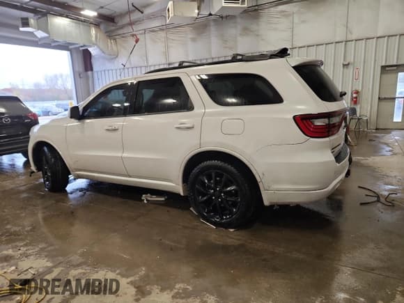 ✅ 2017 Dodge Durango GT • VIN: 1C4RDJDG4HC907692 • Lot: 91713205. Listed on Copart with 140,907 mi. Free auction sales archive from the USA and detailed vehicle history report at DreamBid. Image 2.