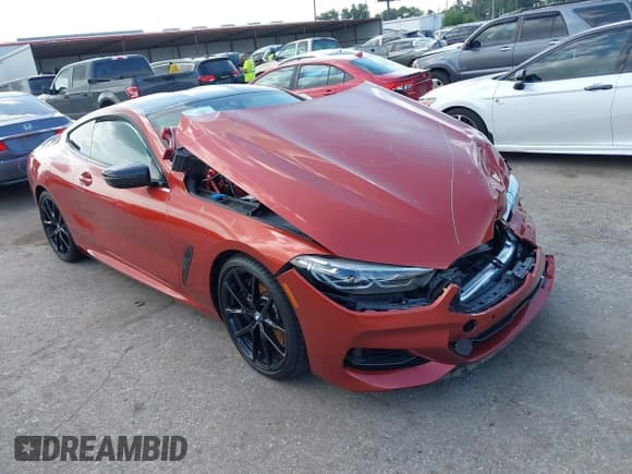 ✅ 2022 BMW 8 Series M850i xDrive • VIN: WBABC4C05NCH21665 • Lot: 42469127. Listed on IAAI with Not provided. Free auction sales archive from the USA and detailed vehicle history report at DreamBid. Image 1.