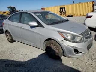 2012 Hyundai Accent GLS with VIN KMHCT4AE3CU201003, listed as a Copart auction lot 90735655 with 185,844 mi miles and Clean title. Bid and sale history available at DreamBid. Image 4.