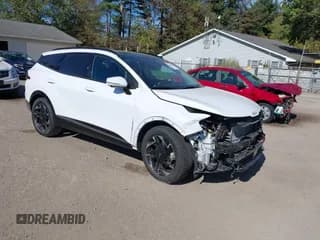 ✅ 2023 Kia Sportage SX-Prestige • VIN: 5XYK53AF9PG132662 • Lot: 43481019. Listed on IAAI with 43,594 mi. Free auction sales archive from the USA and detailed vehicle history report at DreamBid. Image 1.