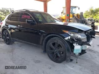 ✅ 2017 Infiniti QX70 • VIN: JN8CS1MU2HM143860 • Lot: 42896536. Listed on IAAI with 91,785 mi. Free auction sales archive from the USA and detailed vehicle history report at DreamBid. Image 1.