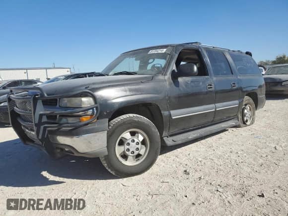 2002 Chevrolet Suburban LT with VIN 1GNEC16ZX2J136066, listed as a Copart auction lot 81704214 with Not provided miles and Salvage title. Bid and sale history available at DreamBid. Image 1.