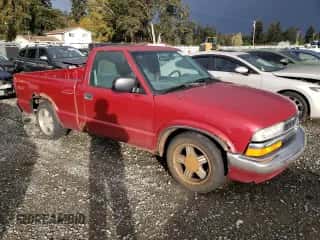 1999 Chevrolet S-10 z VIN 1GCCS1449X8184201, wystawiony jako Copart lot #78088074 z przebiegiem 174 630 mil mil oraz Czysty tytuł • Clean title. Historia ofert i sprzedaży dostępna na DreamBid. Obrazek 4.