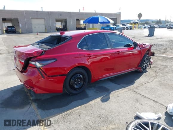 ✅ 2023 Toyota Camry SE Nightshade • VIN: 4T1G11AK2PU085407 • Lot: 43304637. Listed on IAAI with 43,347 mi. Free auction sales archive from the USA and detailed vehicle history report at DreamBid. Image 4.