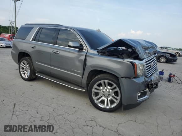 ✅ 2019 GMC Yukon SLT • VIN: 1GKS1BKC7KR226421 • Lot: 55069375. Listed on Copart with 53,321 mi. Free auction sales archive from the USA and detailed vehicle history report at DreamBid. Image 4.