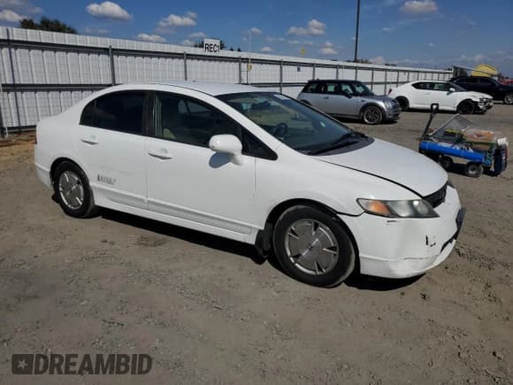 ✅ 2008 Honda Civic GX • VIN: 1HGFA46558L000525 • Lot: 80506145. Listed on Copart with 198,882 mi. Free auction sales archive from the USA and detailed vehicle history report at DreamBid. Image 4.