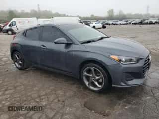 2019 Hyundai Veloster 2.0 с VIN KMHTG6AF4KU016742, выставлен на аукционе Copart как лот 69089174 с пробегом 89 261 миль миль и Чистый • Clean title. История ставок и продаж доступна на DreamBid. Изображение 4.