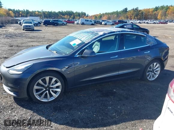 ✅ 2019 Tesla Model 3 Mid Range • VIN: 5YJ3E1EA3KF300884 • Lot: 43464125. Listed on IAAI with 80,989 mi. Free auction sales archive from the USA and detailed vehicle history report at DreamBid. Image 14.