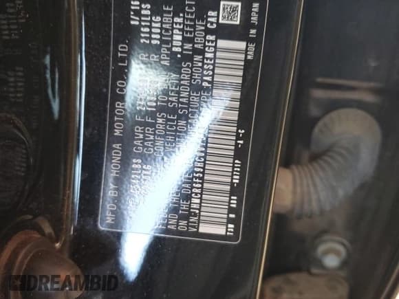 ✅ 2017 Honda Accord EX-L • VIN: JHMCR6F59HC007319 • Lot: 86193835. Wystawiony na Copart z przebiegiem 85 274 mil. Bezpłatny archiwum sprzedaży aukcyjnych z USA i szczegółowy raport historii pojazdu na DreamBid. Zdjęcie 13.