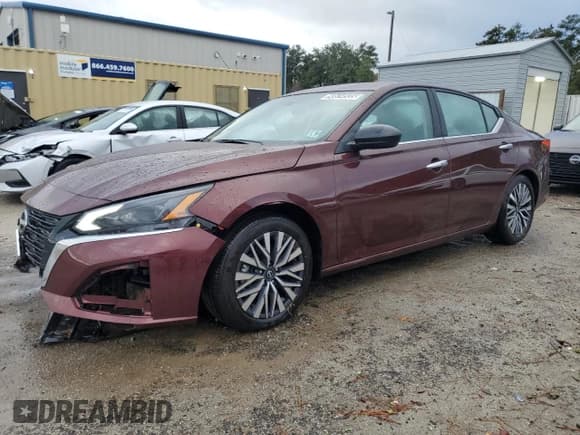 ✅ 2025 Nissan Altima SV • VIN: 1N4BL4DV6SN394287 • Лот: 90634935. Опубликован ранее на Copart с пробегом 12 511 миль. Бесплатный доступ к архиву аукционных продаж из США и подробный отчёт об истории автомобиля на DreamBid. Изображение 1.