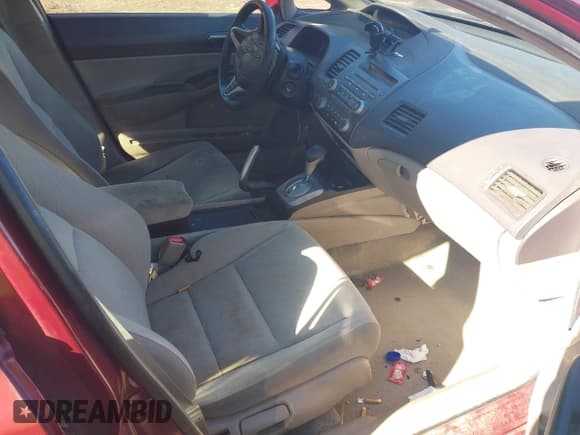 ✅ 2009 Honda Civic LX • VIN: 2HGFA16589H545955 • Лот: 43483367. Опубликован ранее на IAAI с пробегом 169 926 миль. Бесплатный доступ к архиву аукционных продаж из США и подробный отчёт об истории автомобиля на DreamBid. Изображение 5.