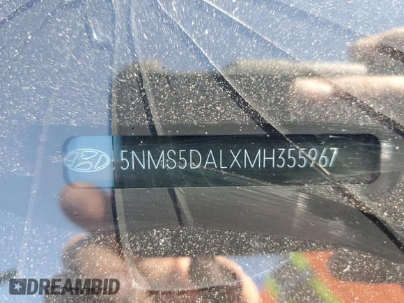 ✅ 2021 Hyundai Santa Fe Calligraphy • VIN: 5NMS5DALXMH355967 • Лот: 87395885. Опубликован ранее на Copart с пробегом 64 785 миль. Бесплатный доступ к архиву аукционных продаж из США и подробный отчёт об истории автомобиля на DreamBid. Изображение 13.