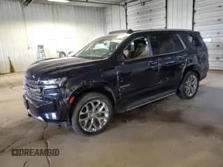 2021 Chevrolet Tahoe Premier with VIN 1GNSKSKD8MR228836, listed as a Copart auction lot 66341375 with 68,229 mi miles and Non repairable. Bid and sale history available at DreamBid. Image 1.