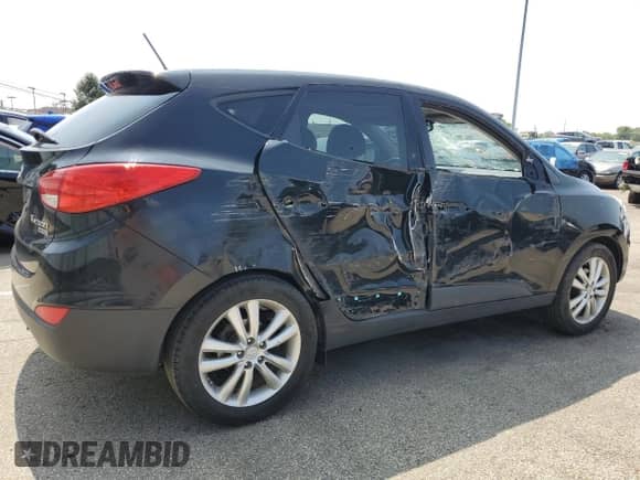 2012 Hyundai Tucson GLS z VIN KM8JU3AC5CU344709, wystawiony jako Copart lot #68502204 z przebiegiem 148 356 mil mil oraz Szkoda całkowita • Salvage title. Historia ofert i sprzedaży dostępna na DreamBid. Obrazek 3.