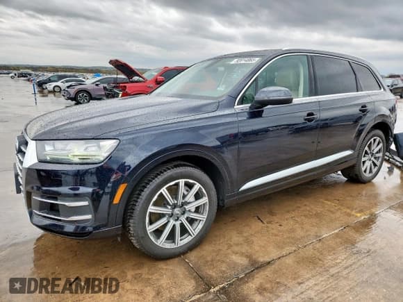 ✅ 2017 Audi Q7 Premium Plus • VIN: WA1LAAF70HD033115 • Лот: 92014865. Опубликован ранее на Copart с пробегом 58 655 миль. Бесплатный доступ к архиву аукционных продаж из США и подробный отчёт об истории автомобиля на DreamBid. Изображение 1.