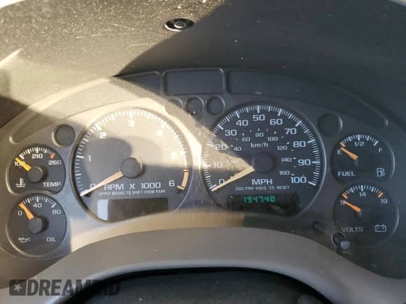 2001 Chevrolet Blazer LS с VIN 1GNCS13W71K244416, выставлен на аукционе Copart как лот 77312694 с пробегом 194 740 миль миль и Списание • Salvage title. История ставок и продаж доступна на DreamBid. Изображение 9.