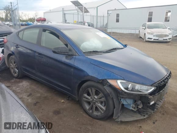 ✅ 2017 Hyundai Elantra Limited • VIN: 5NPD84LF5HH203675 • Lot: 43383132. Listed on IAAI with 97,209 mi. Free auction sales archive from the USA and detailed vehicle history report at DreamBid. Image 1.