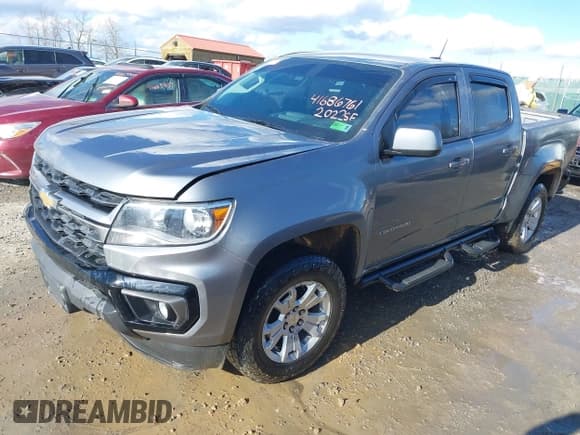 ✅ 2022 Chevrolet Colorado 4WD LT • VIN: 1GCGTCEN4N1310312 • Лот: 41686761. Опубликован ранее на IAAI с пробегом 97 552 миль. Бесплатный доступ к архиву аукционных продаж из США и подробный отчёт об истории автомобиля на DreamBid. Изображение 2.