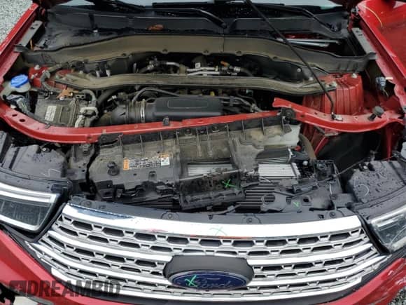 2022 Ford Explorer Limited z VIN 1FMSK8FH2NGA71368, wystawiony jako Copart lot #68498025 z przebiegiem 72 482 mil mil oraz Szkoda całkowita • Salvage title. Historia ofert i sprzedaży dostępna na DreamBid. Obrazek 12.