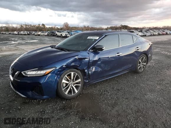 ✅ 2023 Nissan Maxima SV • VIN: 1N4AA6CV5PC508748 • Lot: 84230534. Wystawiony na Copart z przebiegiem 34 571 mil. Bezpłatny archiwum sprzedaży aukcyjnych z USA i szczegółowy raport historii pojazdu na DreamBid. Zdjęcie 1.