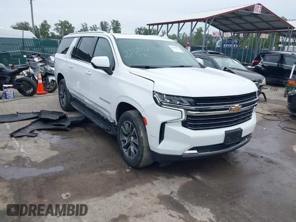 ✅ 2021 Chevrolet Suburban LT • VIN: 1GNSKCKD4MR381560 • Лот: 43319112. Опубликован ранее на IAAI с пробегом 54 287 миль. Бесплатный доступ к архиву аукционных продаж из США и подробный отчёт об истории автомобиля на DreamBid. Изображение 1.