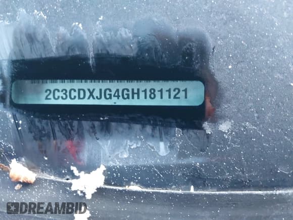 ✅ 2016 Dodge Charger SXT • VIN: 2C3CDXJG4GH181121 • Lot: 43574993. Listed on IAAI with 179,663 mi. Free auction sales archive from the USA and detailed vehicle history report at DreamBid. Image 9.