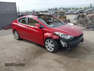 ✅ 2013 Hyundai Elantra GLS • VIN: KMHDH4AE0DU784511 • Lot: 43083210. Listed on IAAI with 243,142 mi. Free auction sales archive from the USA and detailed vehicle history report at DreamBid. Image 1.