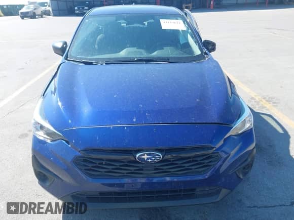 2024 Subaru Impreza with VIN JF1GUABC5R8854700, listed as a IAAI auction lot 43123622 with 10,623 mi miles and . Bid and sale history available at DreamBid. Image 12.