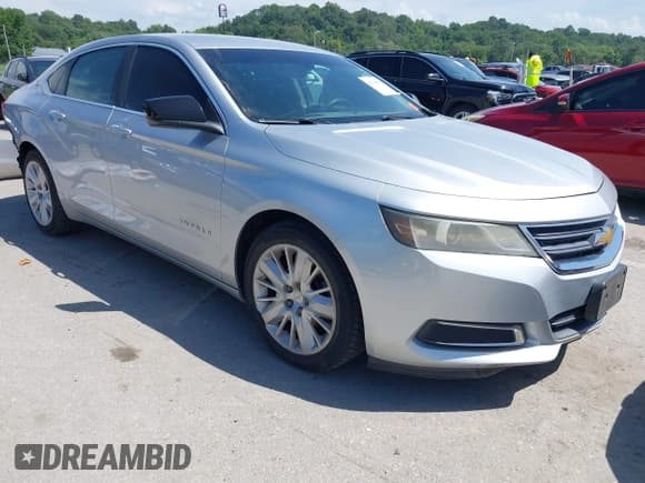✅ 2015 Chevrolet Impala LS • VIN: 2G11X5SLXF9127060 • Lot: 42769183. Listed on IAAI with 172,229 mi. Free auction sales archive from the USA and detailed vehicle history report at DreamBid. Image 1.