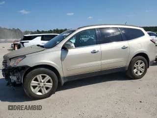 ✅ 2013 Chevrolet Traverse LT • VIN: 1GNKVJKD8DJ101018 • Lot: 80795235. Listed on Copart with 129,084 mi. Free auction sales archive from the USA and detailed vehicle history report at DreamBid. Image 1.