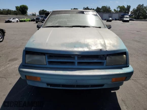 ✅ 1993 Dodge Shadow • VIN: 3B3XP45K6PT583605 • Lot: 61041005. Listed on Copart with 166,515 mi. Free auction sales archive from the USA and detailed vehicle history report at DreamBid. Image 5.