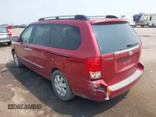 2007 Hyundai Entourage GLS z VIN KNDMC233576020066, wystawiony jako IAAI lot #42823630 z przebiegiem 251 992 mil mil oraz . Historia ofert i sprzedaży dostępna na DreamBid. Obrazek 3.