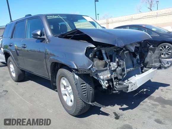 ✅ 2023 Toyota 4Runner SR5 Premium • VIN: JTEFU5JR2P5283583 • Lot: 41831503. Listed on IAAI with 20,093 mi. Free auction sales archive from the USA and detailed vehicle history report at DreamBid. Image 1.