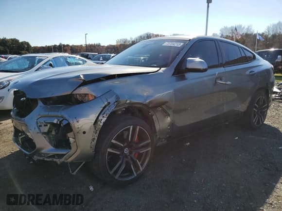 ✅ 2023 BMW X6 M • VIN: 5YMCY0C05P9N63740 • Lot: 73704213. Wystawiony na Copart z przebiegiem 17 910 mil. Bezpłatny archiwum sprzedaży aukcyjnych z USA i szczegółowy raport historii pojazdu na DreamBid. Zdjęcie 1.