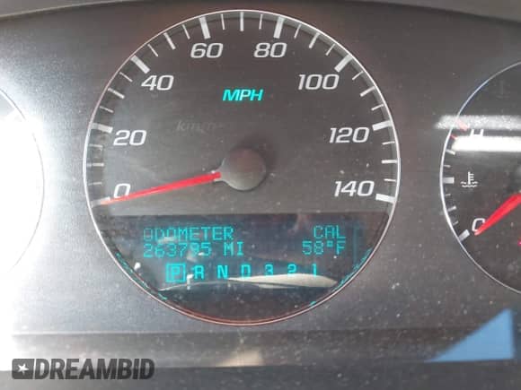 2007 Chevrolet Impala LTZ z VIN 2G1WU58R179382563, wystawiony jako IAAI lot #43592940 z przebiegiem 263 795 mil mil oraz . Historia ofert i sprzedaży dostępna na DreamBid. Obrazek 7.