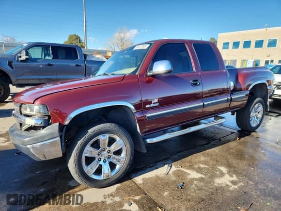 ✅ 2001 Chevrolet Silverado 1500 LS • VIN: 2GCEK19T011274873 • Lot: 92827885. Listed on Copart with 169,326 mi. Free auction sales archive from the USA and detailed vehicle history report at DreamBid. Image 1.